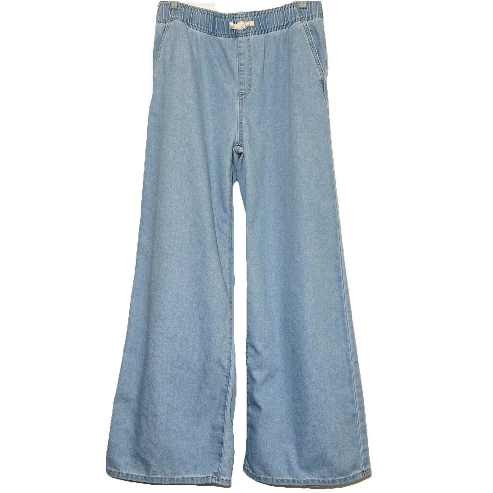 Old Navy High Rise Baggy Wide Leg Jeans Women’s XXL 18 Light Wash